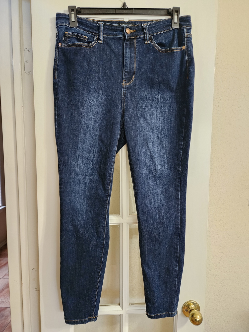 Judy Blue JB82409DK High Rise Skinny Jeans 15/32 Dark Wash Stretch
